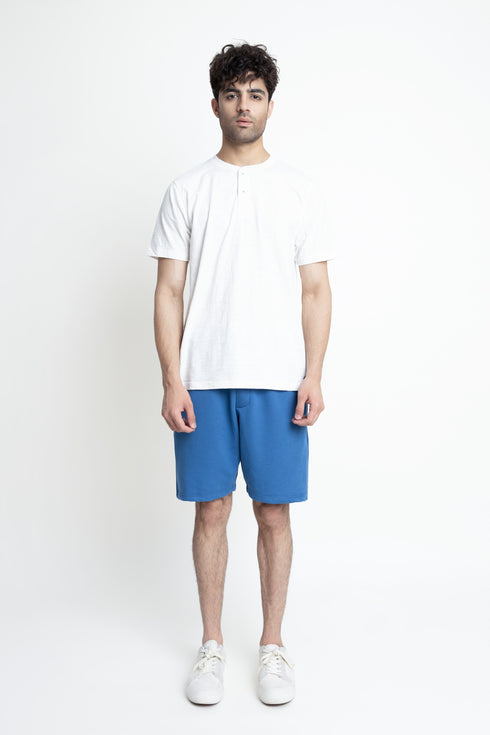 The White Regular Fit Henley